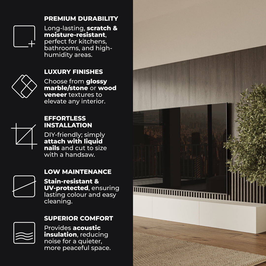 Surfside Wood 2-in-1 Designer Panel Set