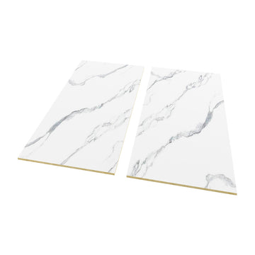 Snow Vein Marble Wall Panels