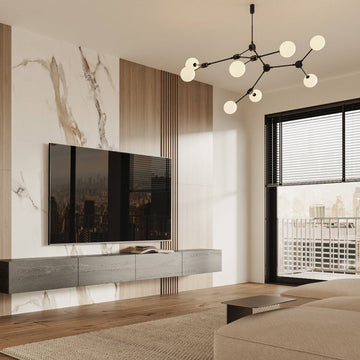 Lauderdale Marble & Wood 3-in-1 Designer Panel Set