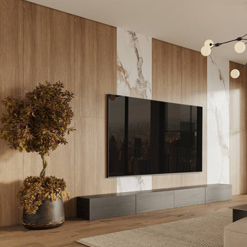 Biscayne Marble & Wood 2-in-1 Designer Panel Set