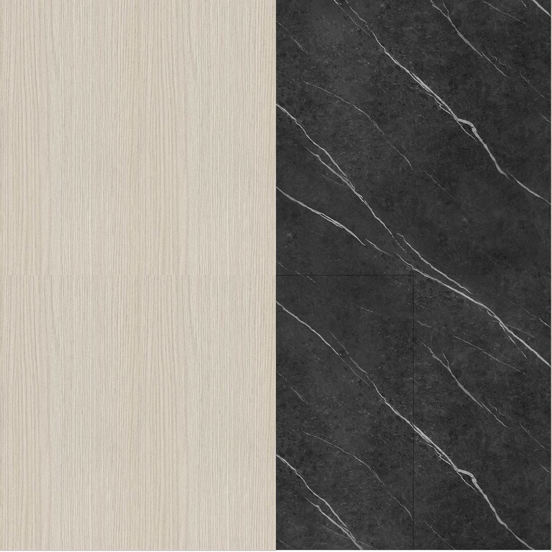 Stone Stripe Pre-Designed 96" x 144" x 0.25" Wall Panel Kit