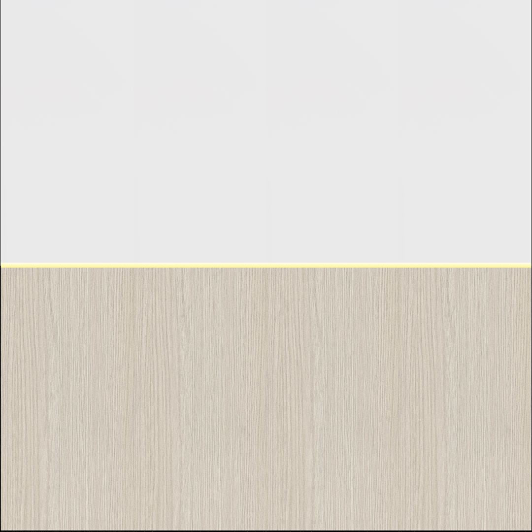Natural Flow M Pre-Designed 96" x 96" x 1.5" Wall Panel Kit with LED Lighting