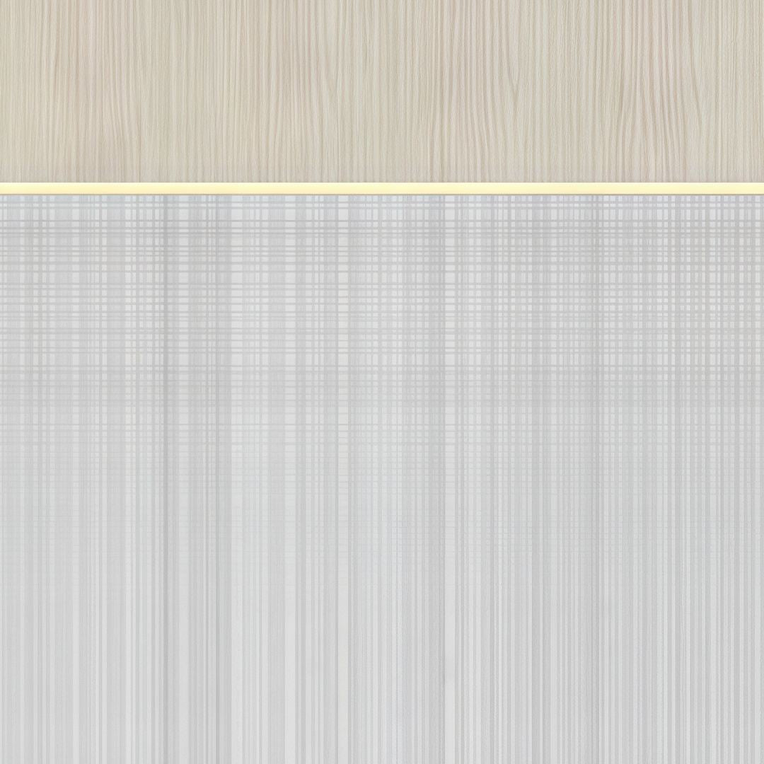 Light Drift Pre-Designed 96" x 168" x 2" Wall Panel Kit with LED Lighting