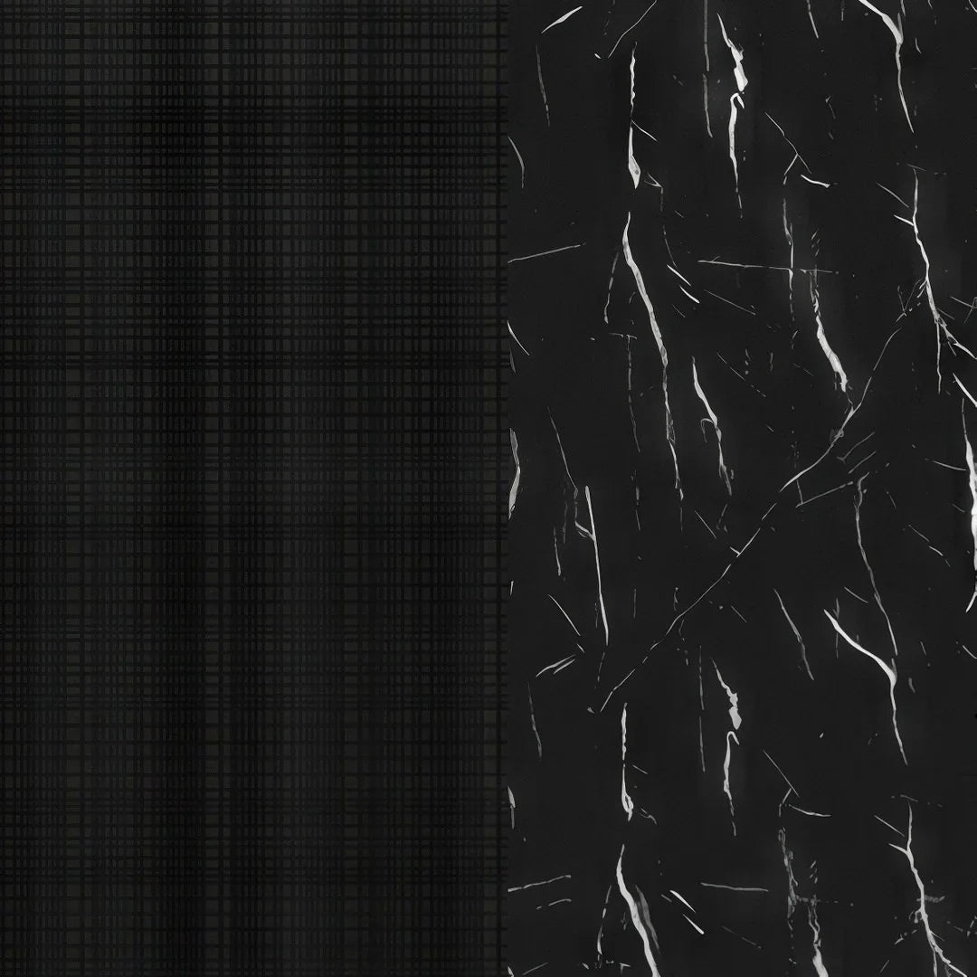 Urban Noir Pre-Designed 96" x 160" x 1" Wall Panel Kit